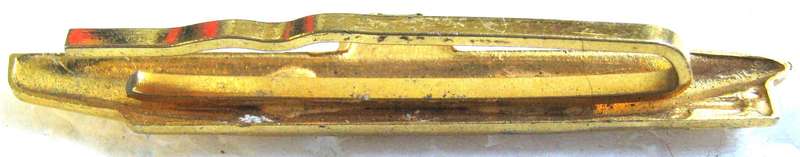 PART FRENCH SUBMARINE QUALIFICATION INSIGNIA 1946 - 1974 WITHOUT GUN METAL BACKING GOOD CONDITION