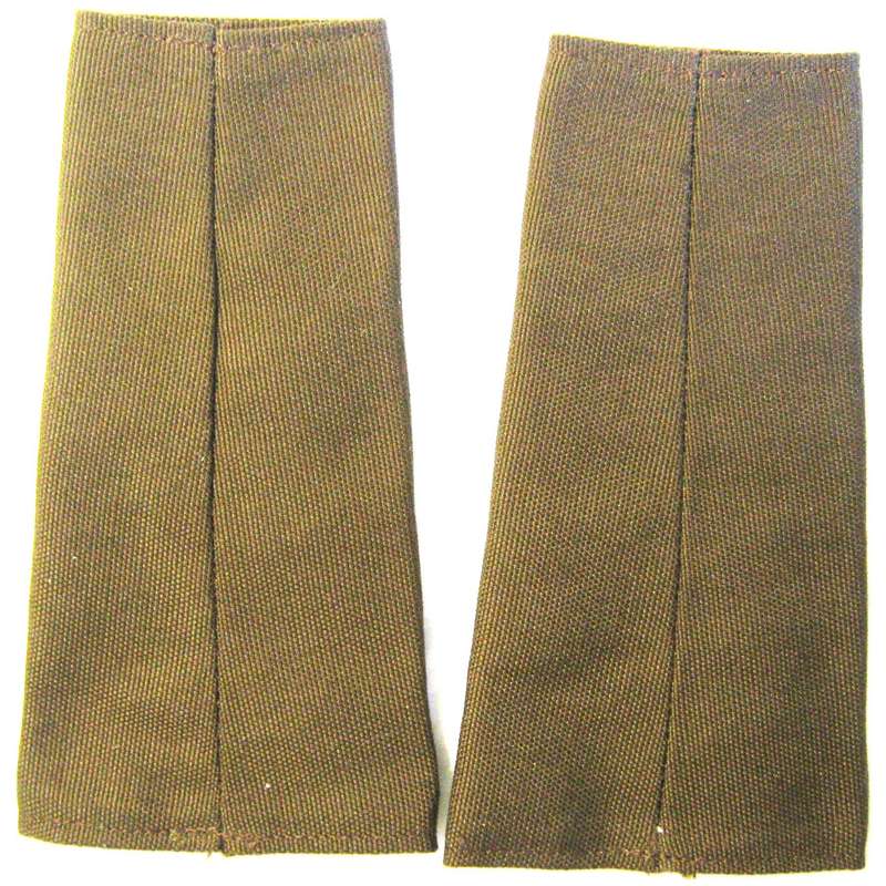 S.W.A.T.F. PAIR OF CAPTAIN'S NUTRIA SLIP ON RANKS IN VERY GOOD CONDITION