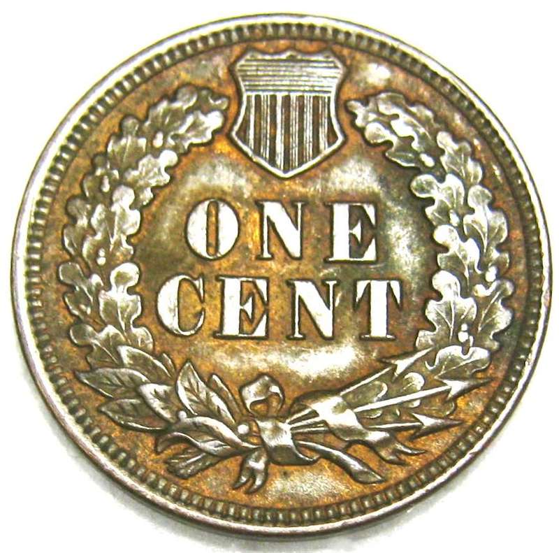 1899 U.S. INDIAN HEAD ONE CENT IN GOOD CIRCULATED CONDITION