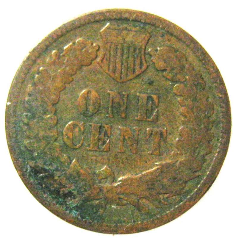 1888 U.S. INDIAN HEAD ONE CENT IN GOOD CIRCULATED CONDITION