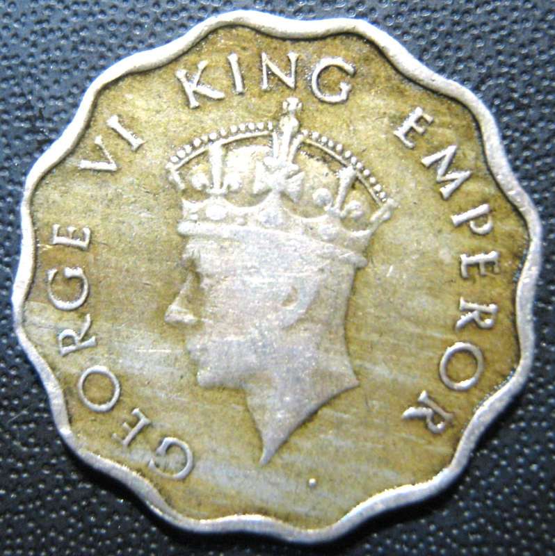 1939 INDIA 1 ANNA IN GOOD CIRCULATED CONDITION
