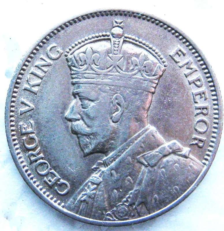 1936 SOUTHERN RHODESIA SILVER ONE SHILLING IN EXCELLENT CONDITION