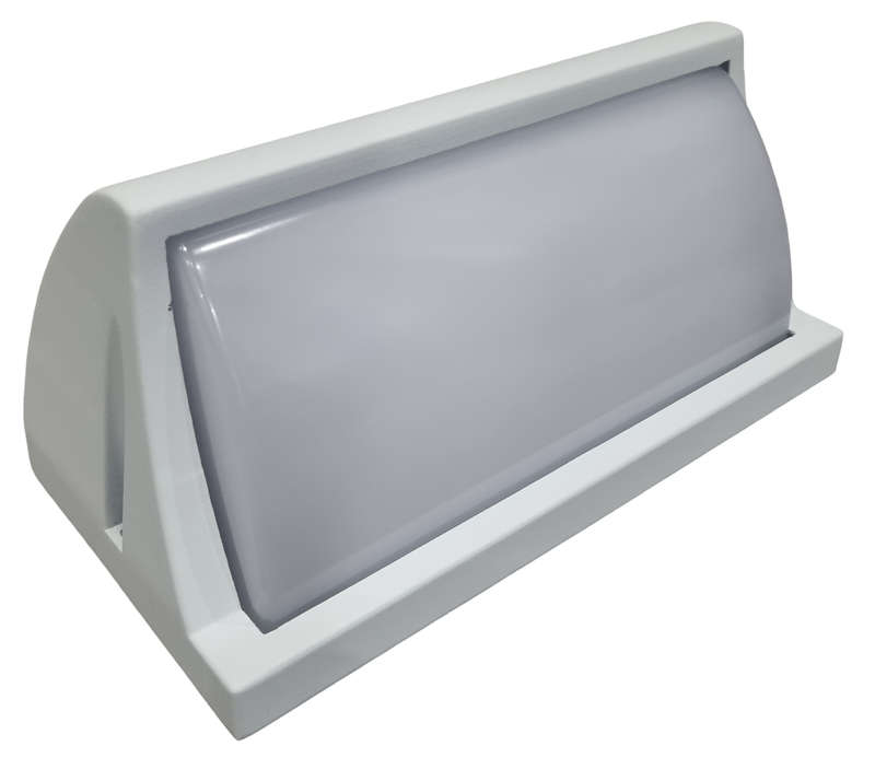 O-Lite Aluminium 20W Full LED IP65 Outdoor Rectangular Bulkhead White light fitting