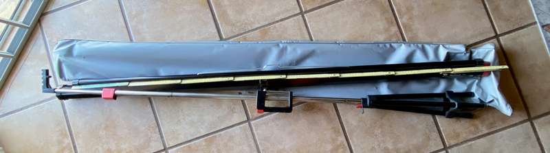 MW TOP VARIO PERLMUTT / SILVER Projector - Video screen 150cm x 150cm Made in Germany,