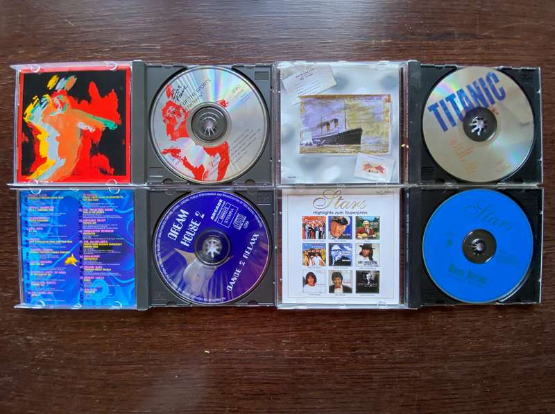 CD Lot (4cds) Dream House, Titanic, Winnetou, Martin Bottcher, spirit of sport, music cd
