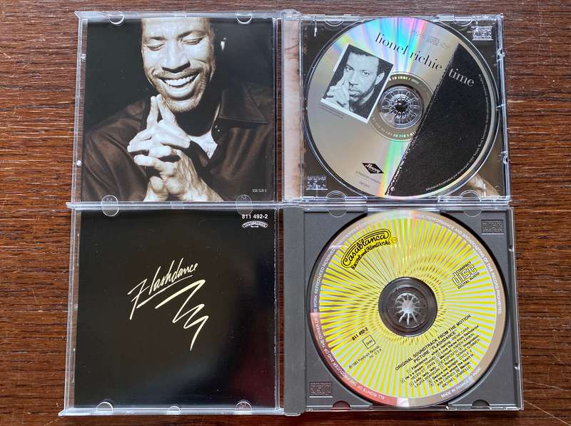 CD Lot (2CDs) Flash Dance CD + Lionel Riechie