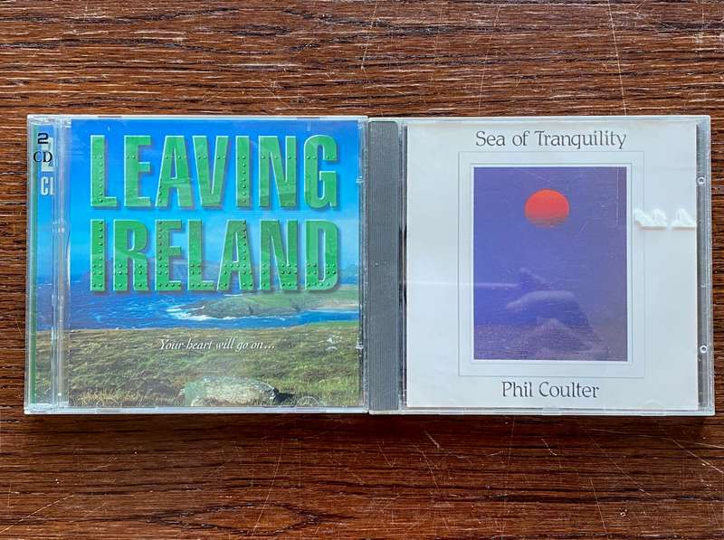 CD Lot (2CDS) Leaving Ireland + Phil Coulter - Sea of Tranquility