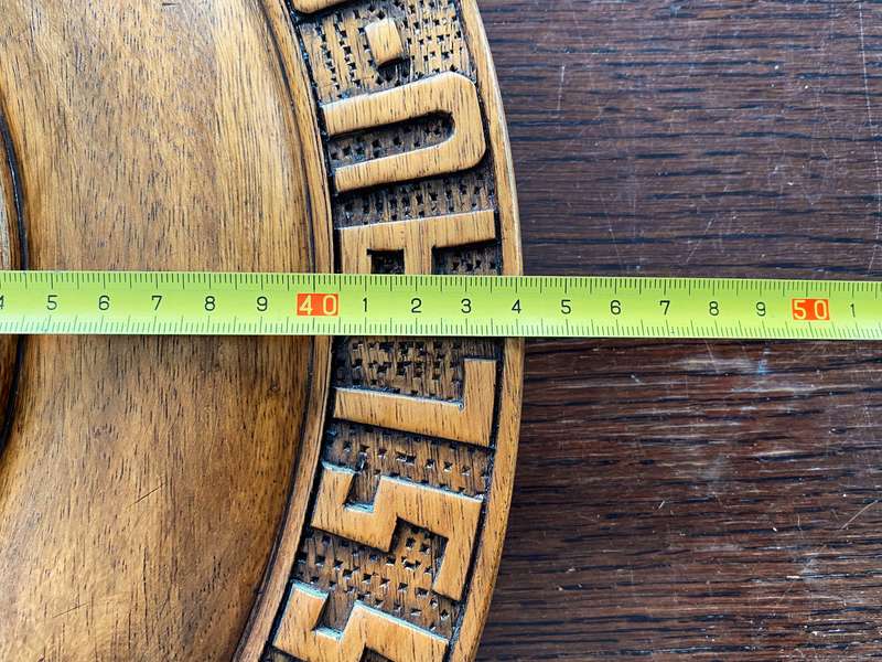 Wooden shooting target from Germany (1979) , Königschiessen, Altenhasslau, vintage, collectors item