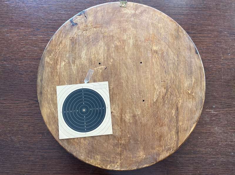 Wooden shooting target from Germany (1979) , Königschiessen, Altenhasslau, vintage, collectors item