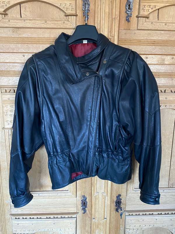 Genuine Lamm Nappa leather jacket woman/man from Germany,German size D 40, GB/UK 14,F 42, I 45