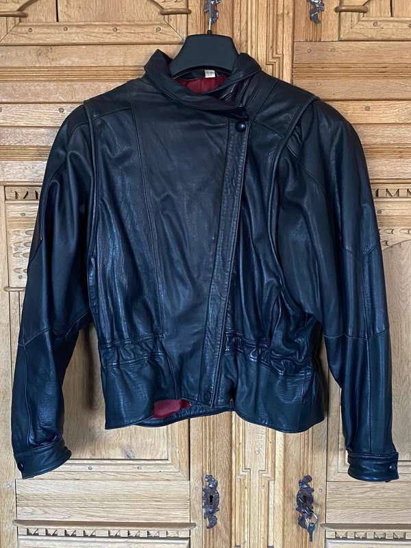 Genuine Lamm Nappa leather jacket woman/man from Germany,German size D 40, GB/UK 14,F 42, I 45