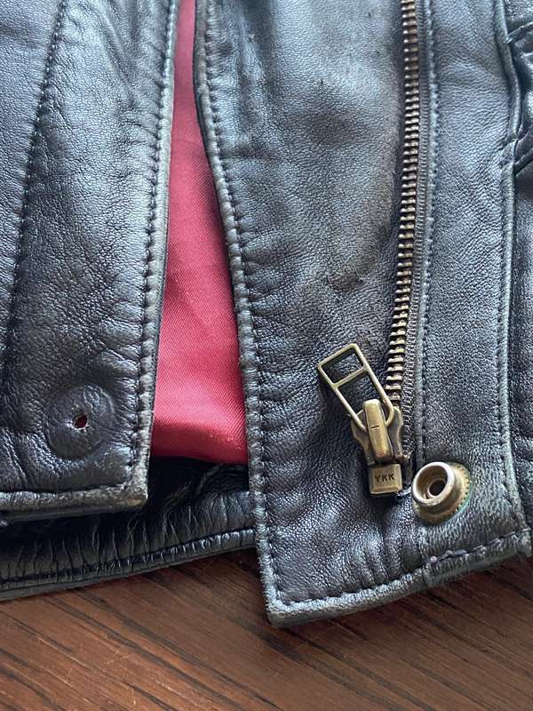 Genuine Lamm Nappa leather jacket woman/man from Germany,German size D 40, GB/UK 14,F 42, I 45