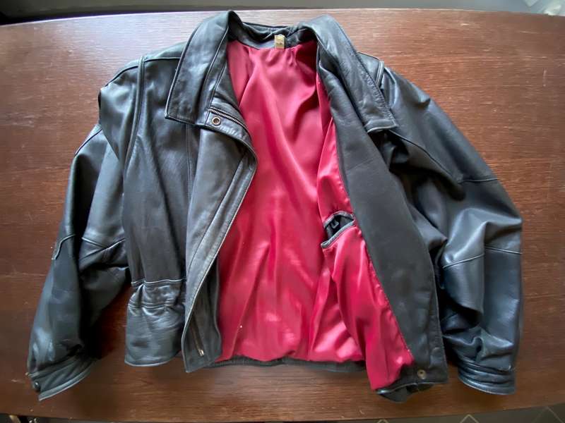 Genuine Lamm Nappa leather jacket woman/man from Germany,German size D 40, GB/UK 14,F 42, I 45