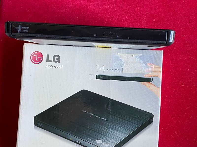 LG DVD Writer GP60 Slim, in working condition, in good condition