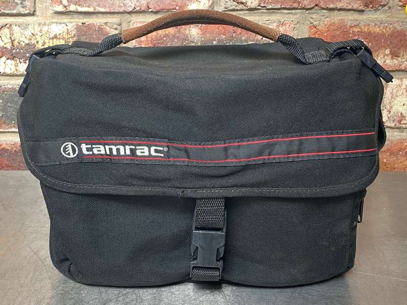 Tamrac Camera Bag black #604, PHOTO ZOOM SYSTEM 4,made in USA,vintage, top condition