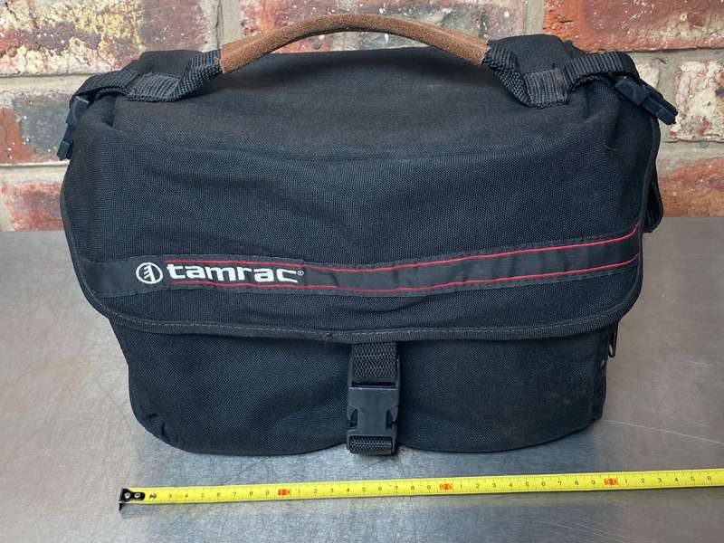Tamrac Camera Bag black #604, PHOTO ZOOM SYSTEM 4,made in USA,vintage, top condition