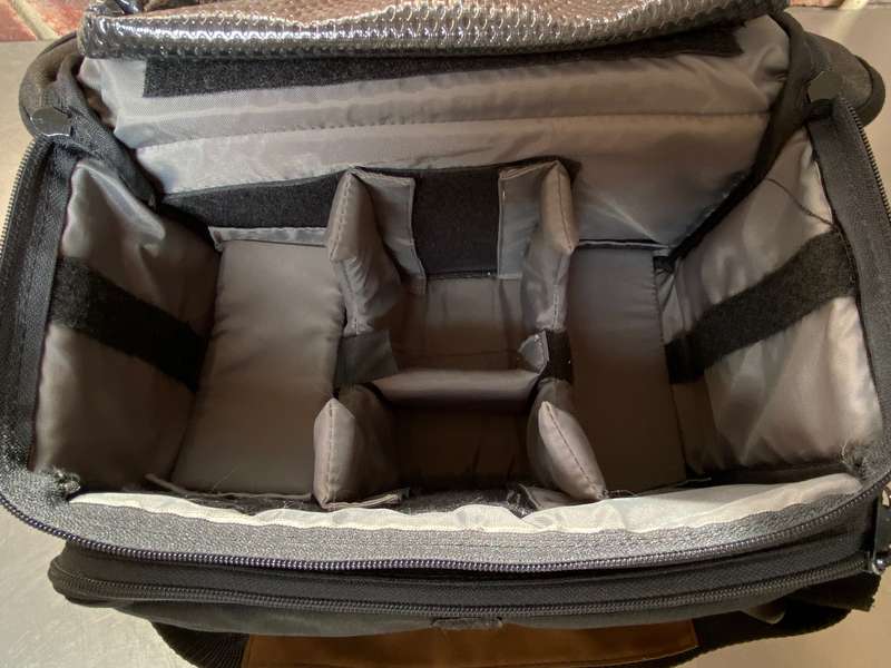 Tamrac Camera Bag black #604, PHOTO ZOOM SYSTEM 4,made in USA,vintage, top condition