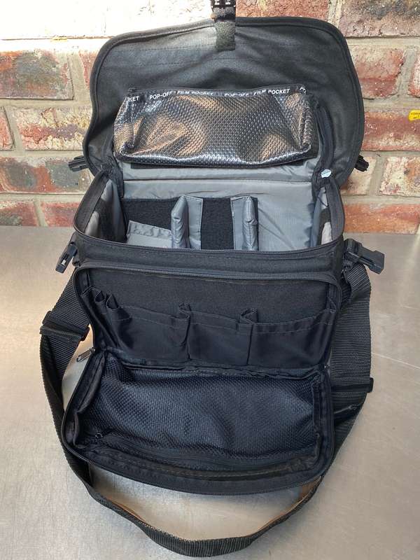 Tamrac Camera Bag black #604, PHOTO ZOOM SYSTEM 4,made in USA,vintage, top condition