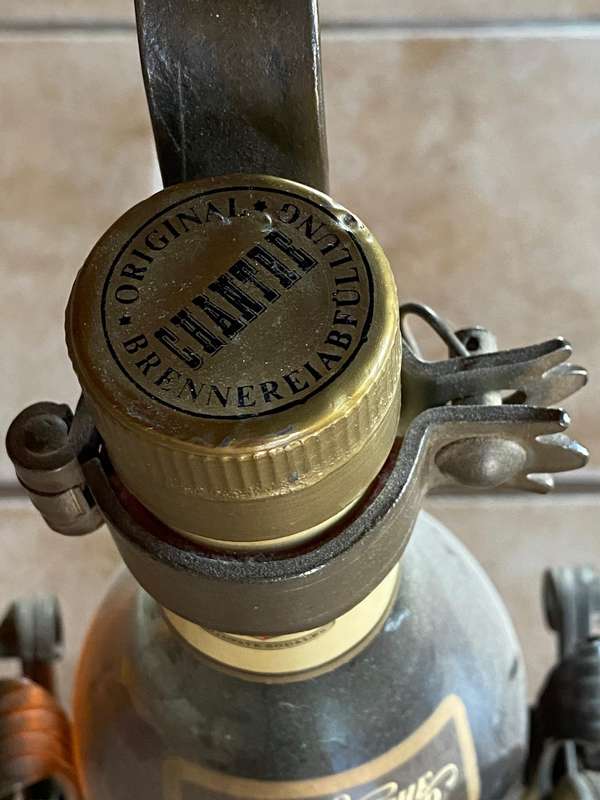 Vintage Chantre Weinbrand 3 Litre with Stand (Asbach Uralt) Collectors Item from Germany from the70s