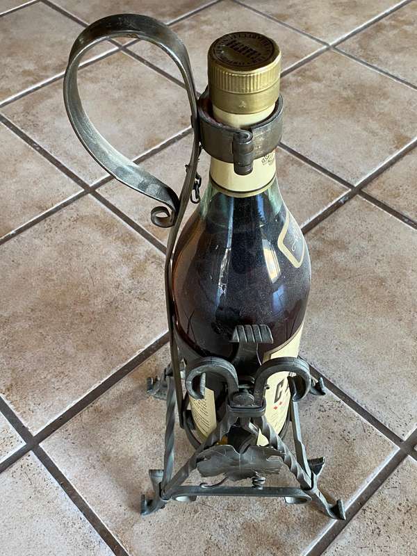 Vintage Chantre Weinbrand 3 Litre with Stand (Asbach Uralt) Collectors Item from Germany from the70s