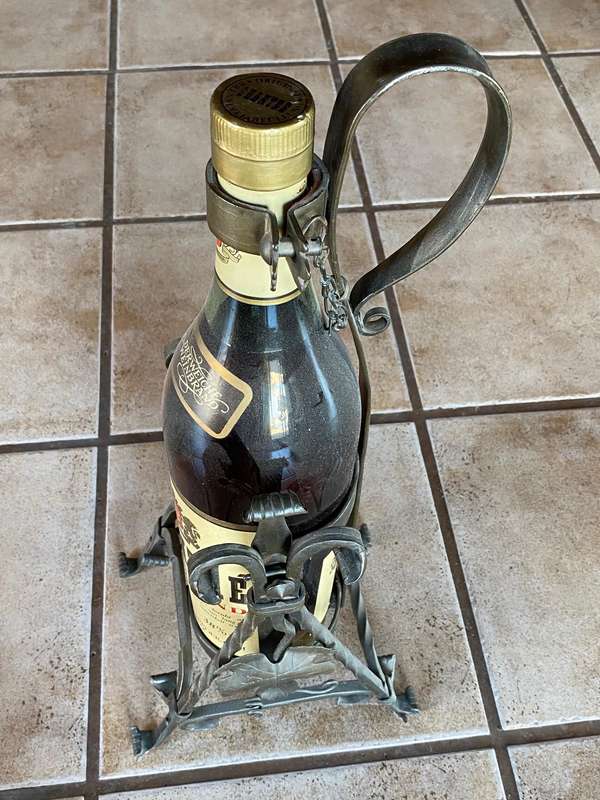 Vintage Chantre Weinbrand 3 Litre with Stand (Asbach Uralt) Collectors Item from Germany from the70s