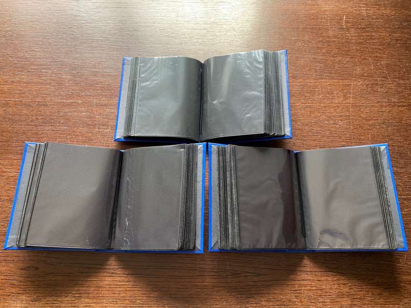 3 x Hagee photo album for photos size 13cm x 18cm, each album for 100 photos ( 3 albums second hand)