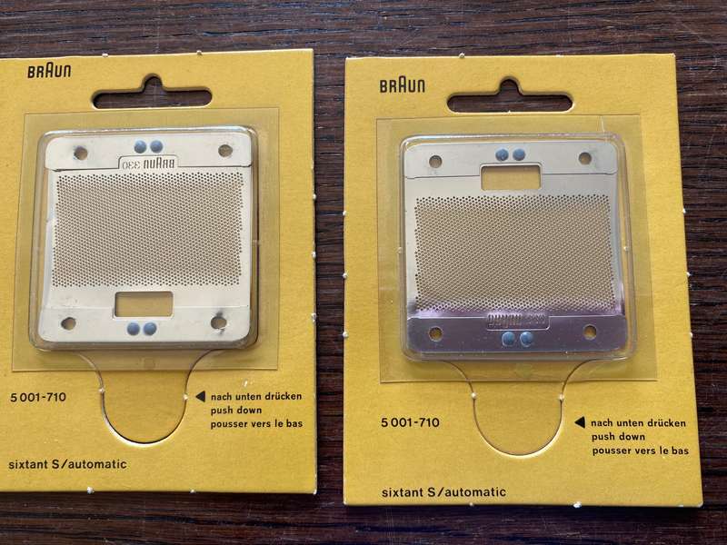 BRAUN Shaver Parts (Lot)  5586,5585,586,5310,5321,5322,5323,5330,5340,5346,5350,5511,5512,sixtant S