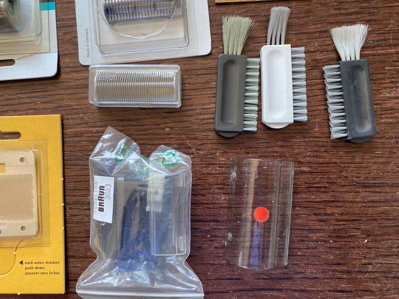 BRAUN Shaver Parts (Lot)  5586,5585,586,5310,5321,5322,5323,5330,5340,5346,5350,5511,5512,sixtant S