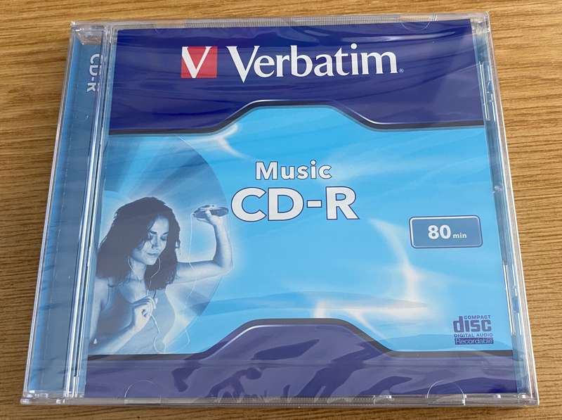 CD Lot: Verbatim Music CD-R (9x sealed) (1x unsealed) Lot A , vintage