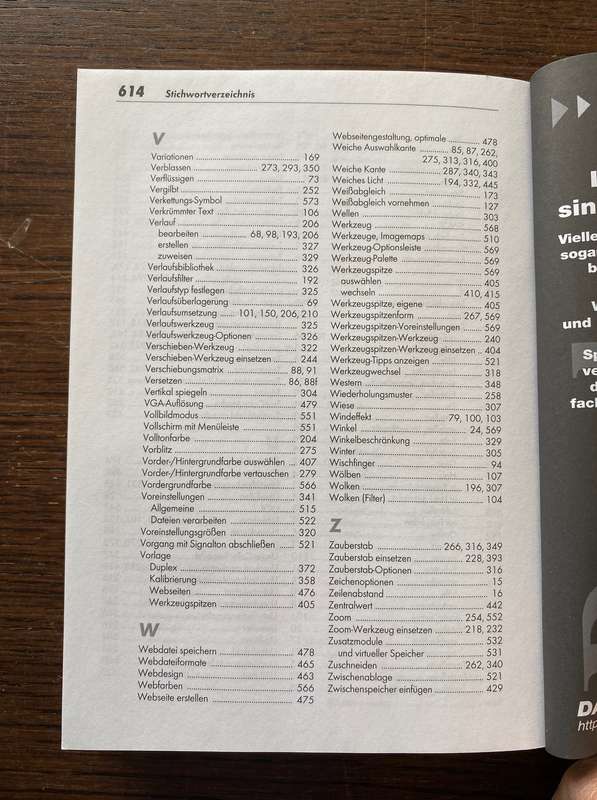 Data Becker Photoshop 7 & CS Book, in  german