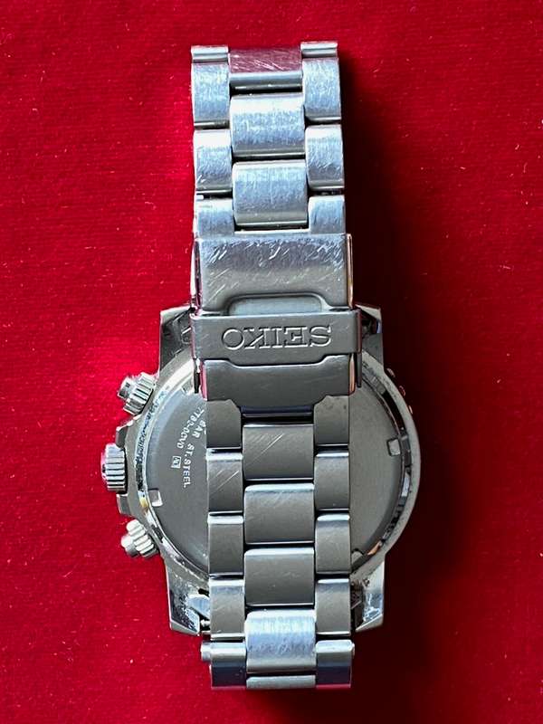 SEIKO SNA 225 7T62-0CV0 chronograph quartz , rare, collectors item,