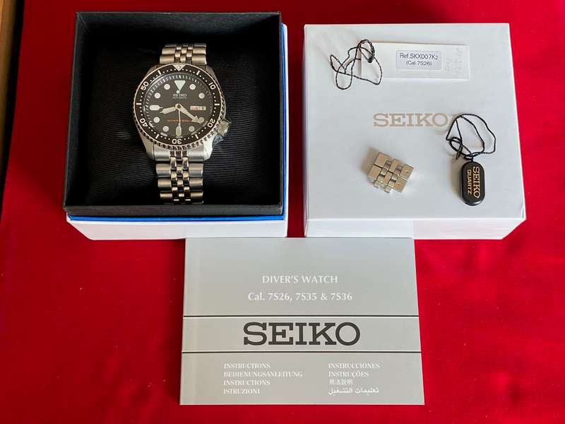 SEIKO 7S26-0020 AO Scuba Divers , rare, collectors item, in very condition