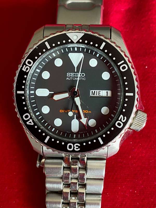 SEIKO 7S26-0020 AO Scuba Divers , rare, collectors item, in very condition