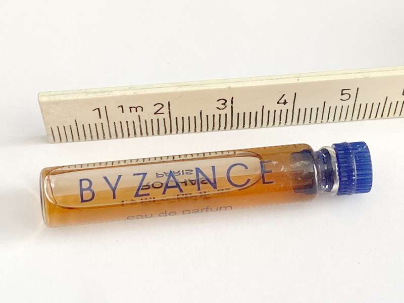 Byzance Rochas Paris, approx. 1.7ml, rare, Test Mini Bottle, Vintage, Collectors item,