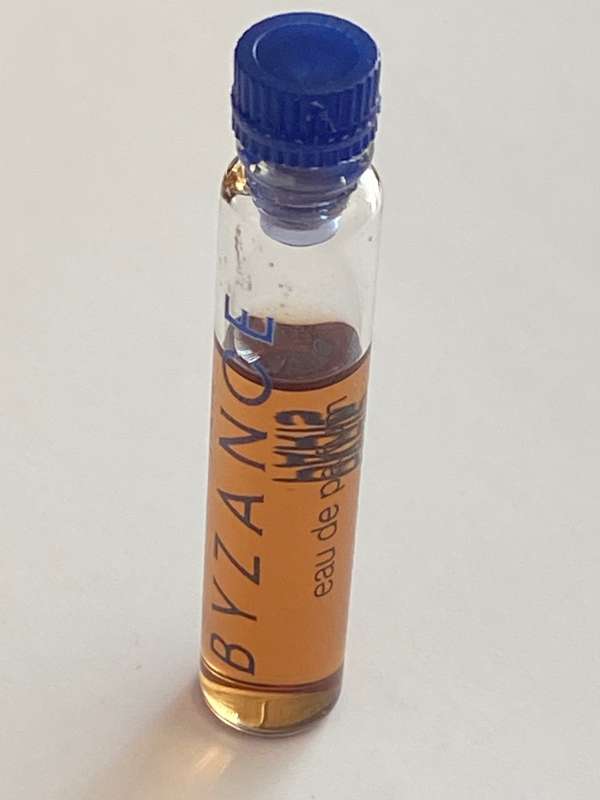 Byzance Rochas Paris, approx. 1.7ml, rare, Test Mini Bottle, Vintage, Collectors item,