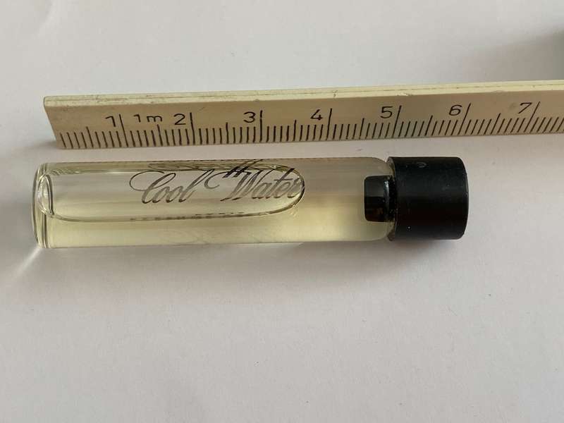 Davidoff Cool Water, Paris,  approx. 2ml, rare, Test Mini Bottle, Vintage, Collectors item,