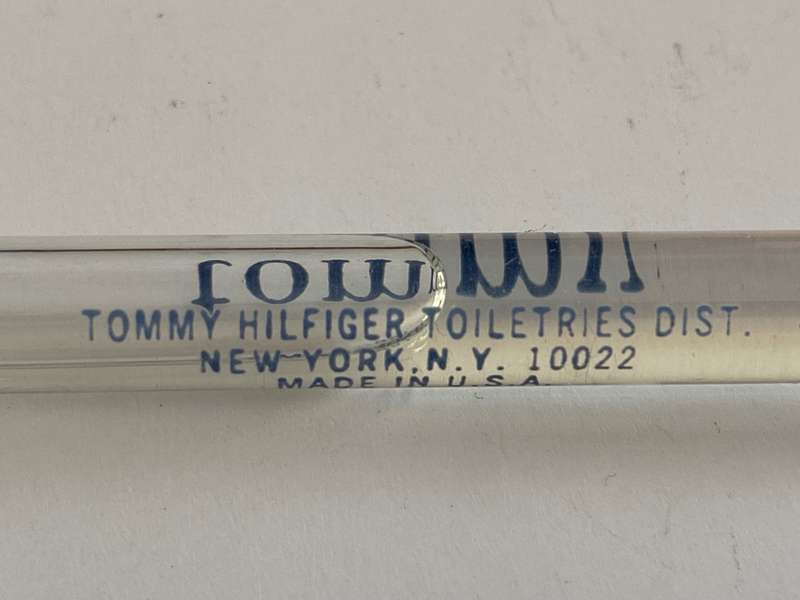 Tommy Hilfiger, Parfum, approx. 3ml, rare, Test Mini Bottle, Vintage, Collectors item,