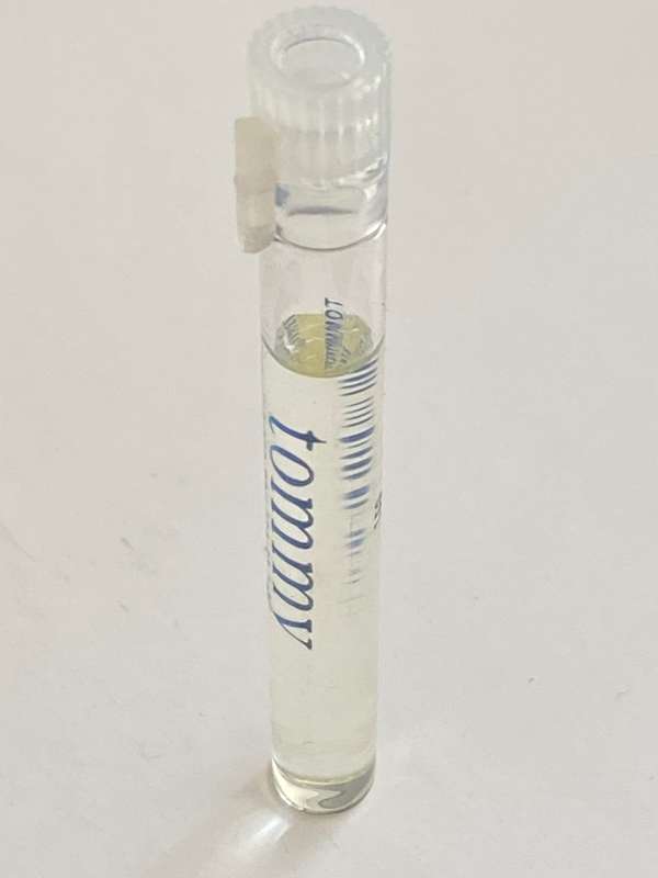 Tommy Hilfiger, Parfum, approx. 3ml, rare, Test Mini Bottle, Vintage, Collectors item,