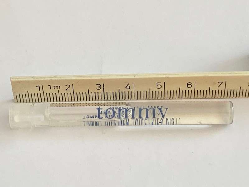 Tommy Hilfiger, Parfum, approx. 3ml, rare, Test Mini Bottle, Vintage, Collectors item,