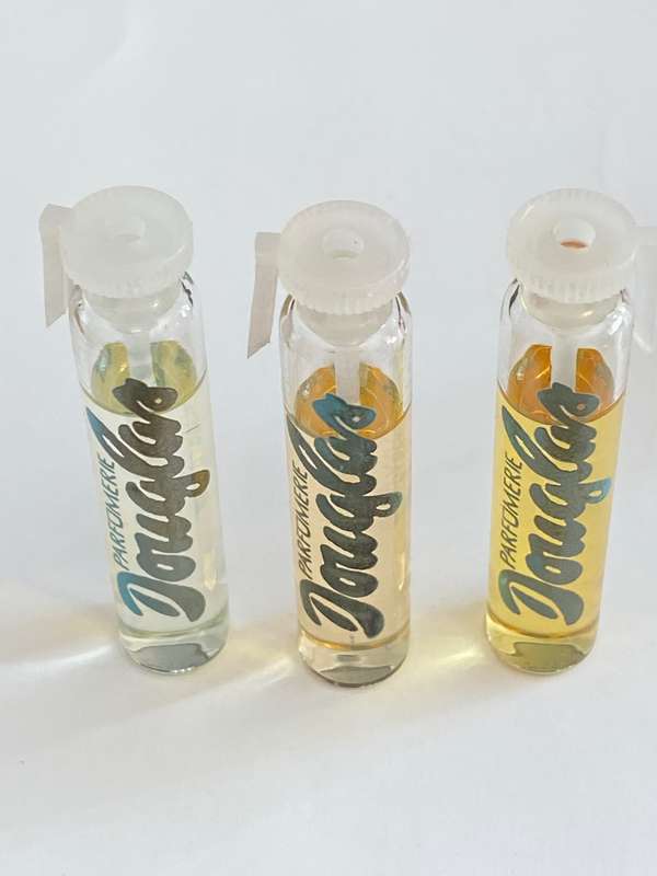 Parfum lot, Test Mini Bottles (5), approx. 2ml bottles, rare,  vintage, Collectors item,