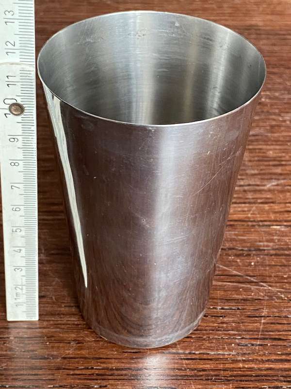 Stainless Steel outdoor mugs / tumbler & ashtray , bar accessories