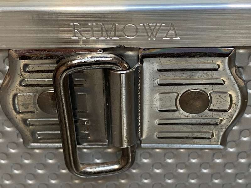 RIMOWA Aluminium Travel Board Case Tropicana, made in Germany, 36cmx30cmx16cm, vintage, rare,