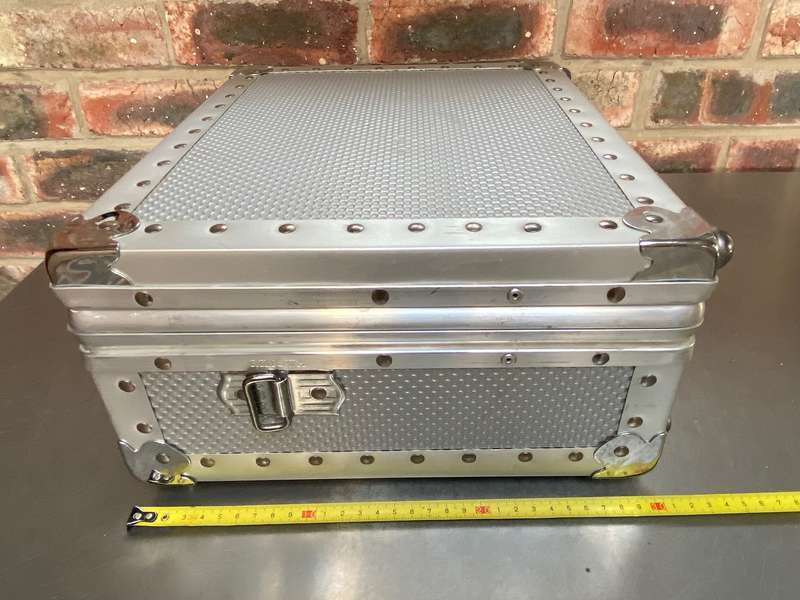 RIMOWA Aluminium Travel Board Case Tropicana, made in Germany, 36cmx30cmx16cm, vintage, rare,