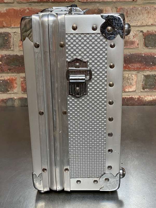 RIMOWA Aluminium Travel Board Case Tropicana, made in Germany, 36cmx30cmx16cm, vintage, rare,