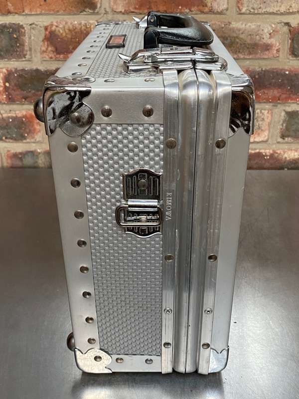 RIMOWA Aluminium Travel Board Case Tropicana, made in Germany, 36cmx30cmx16cm, vintage, rare,