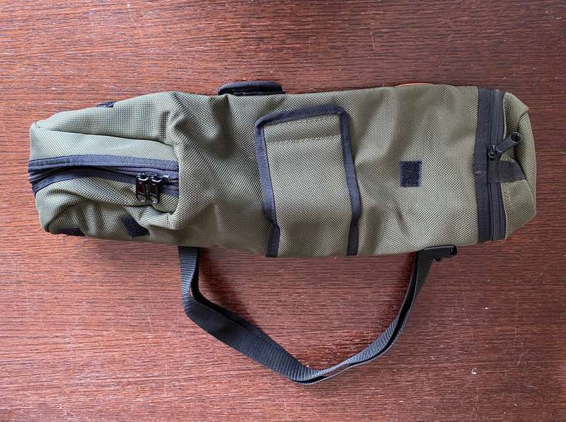 Kowa Carrying Case green for TSN Kowa Spotting scope, like new, unused