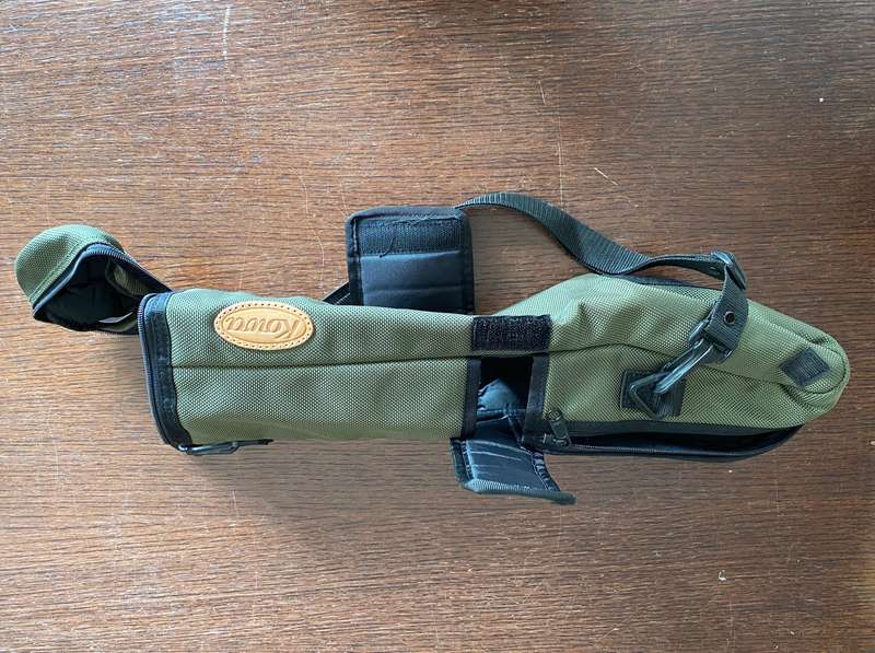 Kowa Carrying Case green for TSN Kowa Spotting scope, like new, unused