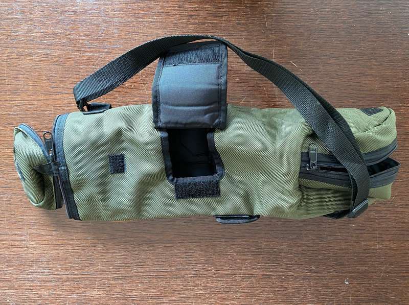 Kowa Carrying Case green for TSN Kowa Spotting scope, like new, unused