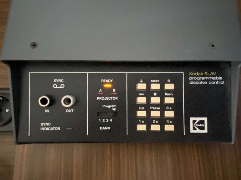 Kodak S-AV Programmable Dissolve Control for Kodak Carousel Lot 1