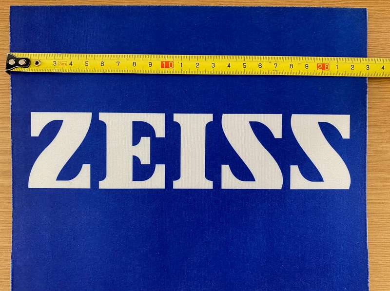 Zeiss Mouspad 23cm x 22.5cm, like new from Germany, 5mm thick, rare